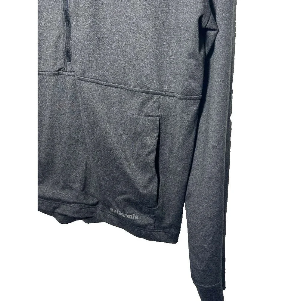 Patagonia 1/2 Half Zip Pullover Men's Small Gray Midweight Outdoor